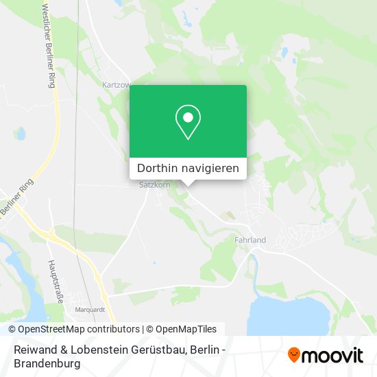 Reiwand & Lobenstein Gerüstbau Karte