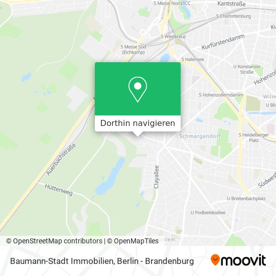 Baumann-Stadt Immobilien Karte
