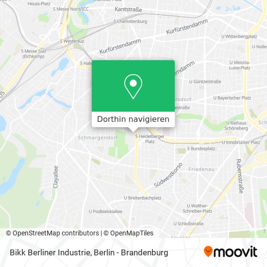 Bikk Berliner Industrie Karte