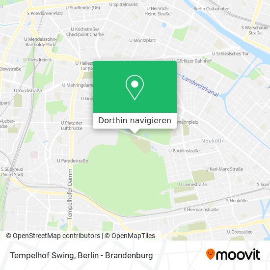 Tempelhof Swing Karte