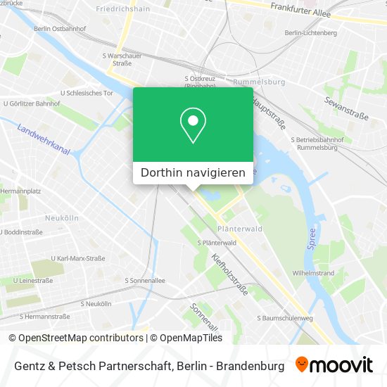 Gentz & Petsch Partnerschaft Karte