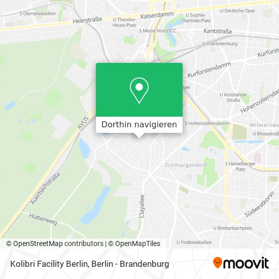 Kolibri Facility Berlin Karte