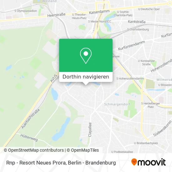 Rnp - Resort Neues Prora Karte