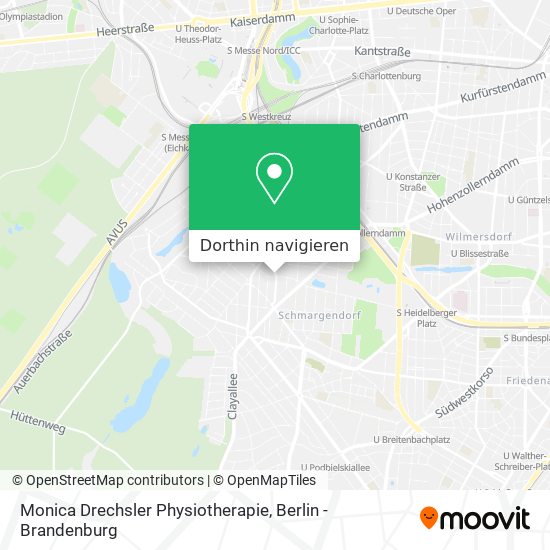 Monica Drechsler Physiotherapie Karte