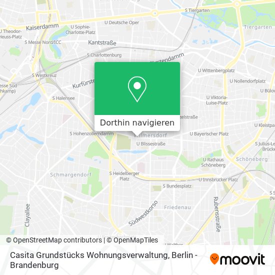 Casita Grundstücks Wohnungsverwaltung Karte