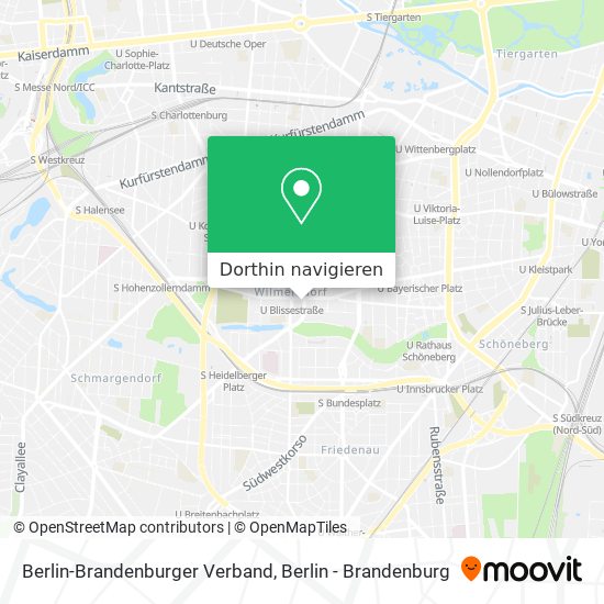 Berlin-Brandenburger Verband Karte