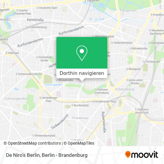 De Niro's Berlin Karte