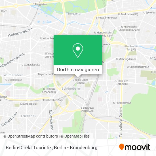 Berlin-Direkt Touristik Karte