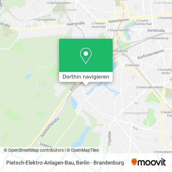 Pietsch-Elektro-Anlagen-Bau Karte