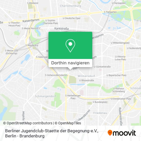 Berliner Jugendclub-Staette der Begegnung-e.V. Karte