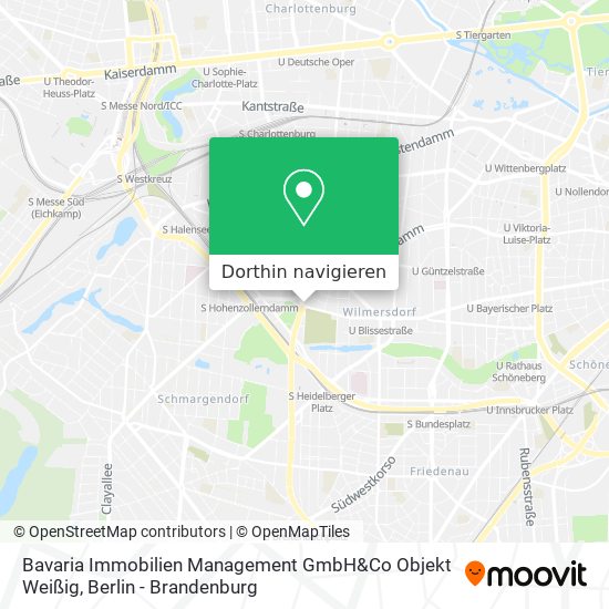 Bavaria Immobilien Management GmbH&Co Objekt Weißig Karte
