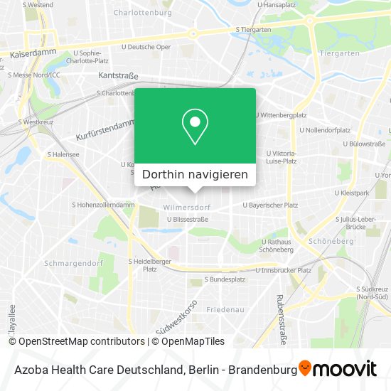 Azoba Health Care Deutschland Karte