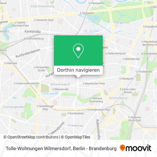 Tolle-Wohnungen Wilmersdorf Karte