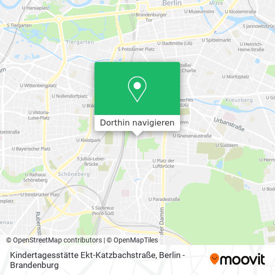 Kindertagesstätte Ekt-Katzbachstraße Karte