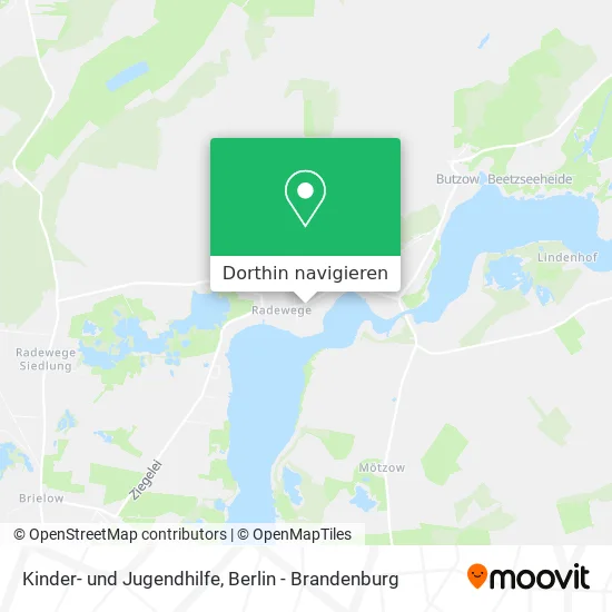 Kinder- und Jugendhilfe Karte