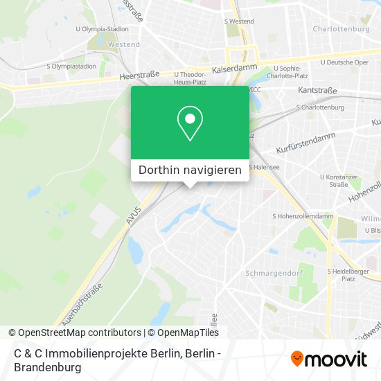 C & C Immobilienprojekte Berlin Karte