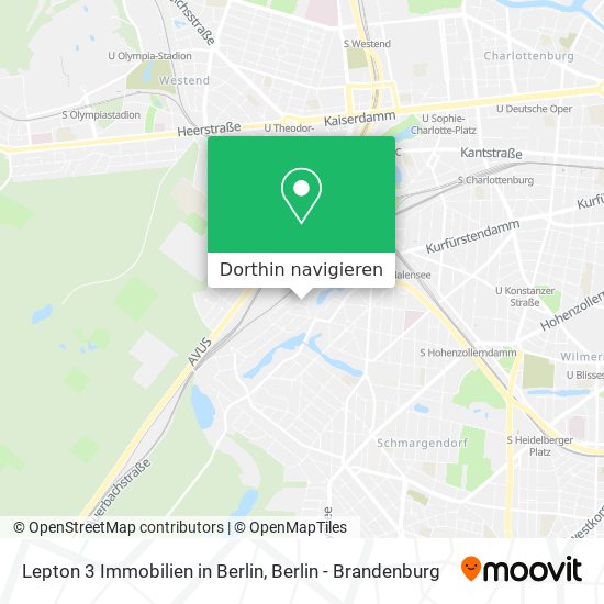 Lepton 3 Immobilien in Berlin Karte