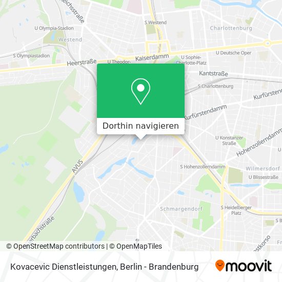 Kovacevic Dienstleistungen Karte