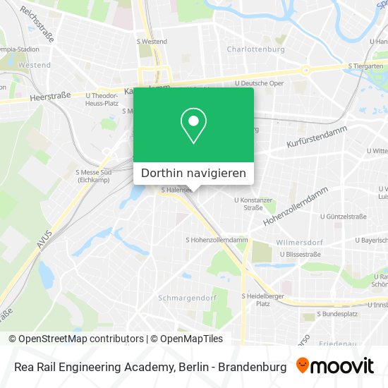 Rea Rail Engineering Academy Karte