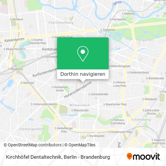 Kirchhöfel Dentaltechnik Karte