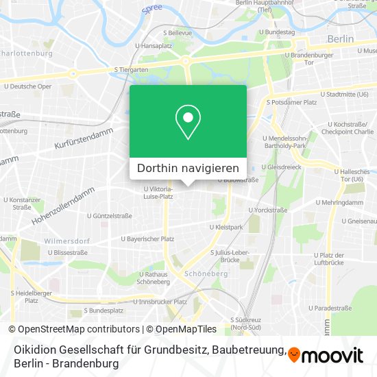 Oikidion Gesellschaft für Grundbesitz, Baubetreuung Karte