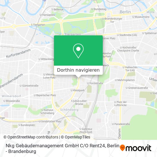 Nkg Gebäudemanagement GmbH C / O Rent24 Karte