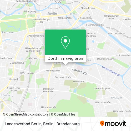 Landesverbnd Berlin Karte