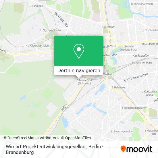 Wimart Projektentwicklungsgesellsc. Karte