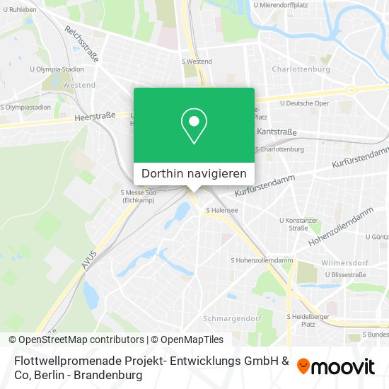 Flottwellpromenade Projekt- Entwicklungs GmbH & Co Karte