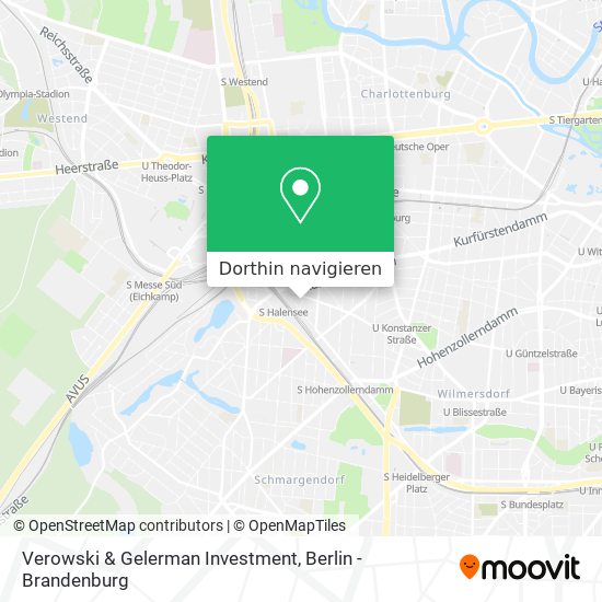 Verowski & Gelerman Investment Karte