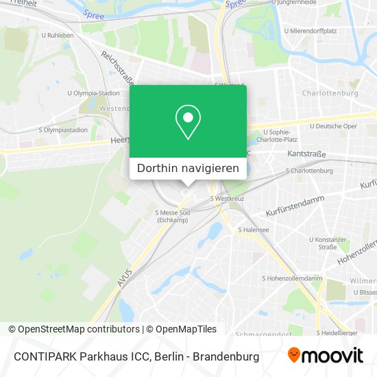CONTIPARK Parkhaus ICC Karte