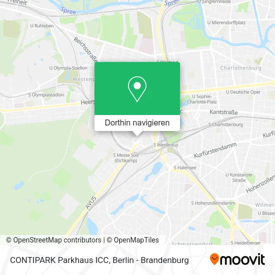 CONTIPARK Parkhaus ICC Karte