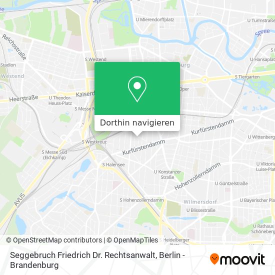 Seggebruch Friedrich Dr. Rechtsanwalt Karte