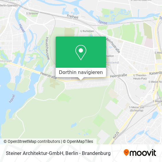 Steiner Architektur-GmbH Karte