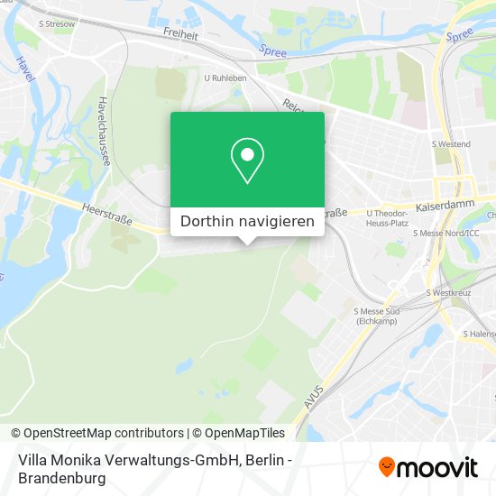 Villa Monika Verwaltungs-GmbH Karte