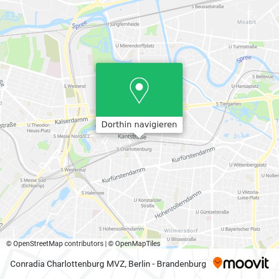 Conradia Charlottenburg MVZ Karte