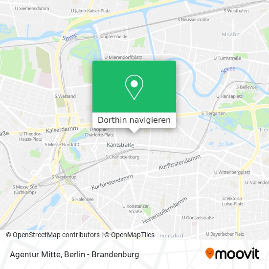 Agentur Mitte Karte