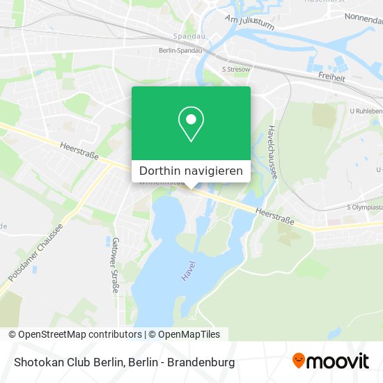 Shotokan Club Berlin Karte