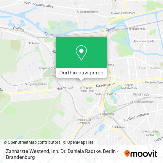 Zahnärzte Westend, Inh. Dr. Daniela Radtke Karte