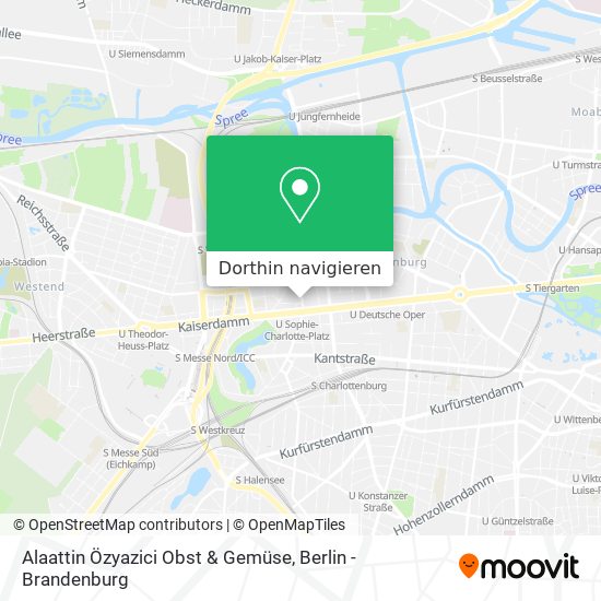 Alaattin Özyazici Obst & Gemüse Karte