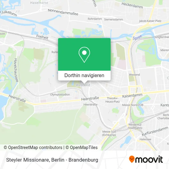 Steyler Missionare Karte