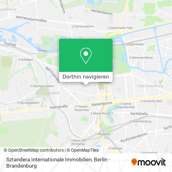 Sztandera Internationale Immobilien Karte