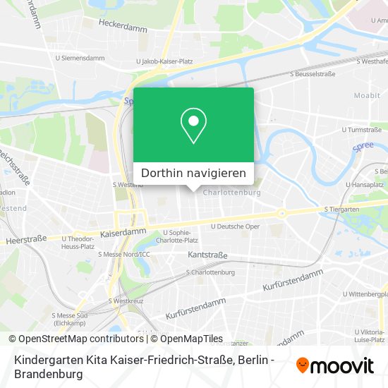 Kindergarten Kita Kaiser-Friedrich-Straße Karte