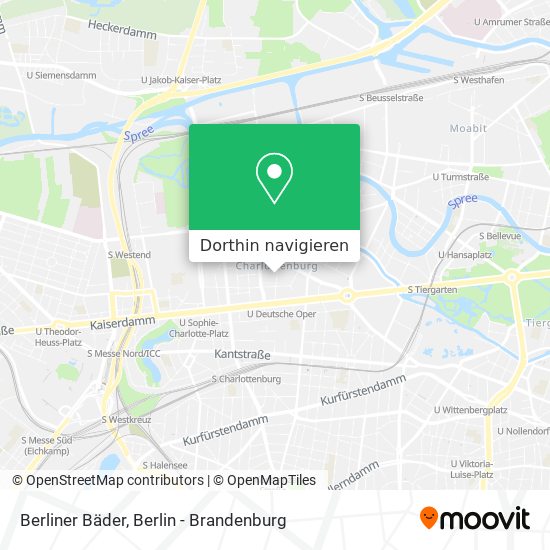 Berliner Bäder Karte