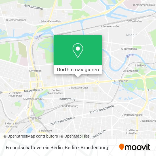 Freundschaftsverein Berlin Karte