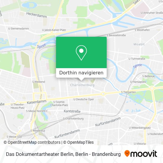 Das Dokumentartheater Berlin Karte