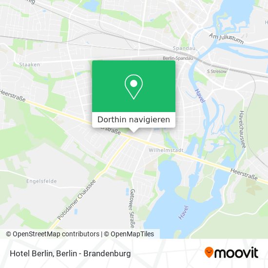 Hotel Berlin Karte