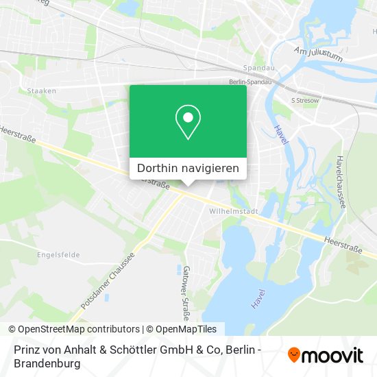 Prinz von Anhalt & Schöttler GmbH & Co Karte