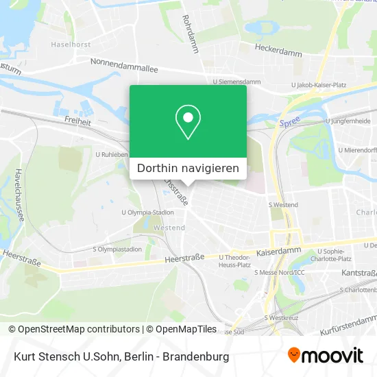 Kurt Stensch U.Sohn Karte