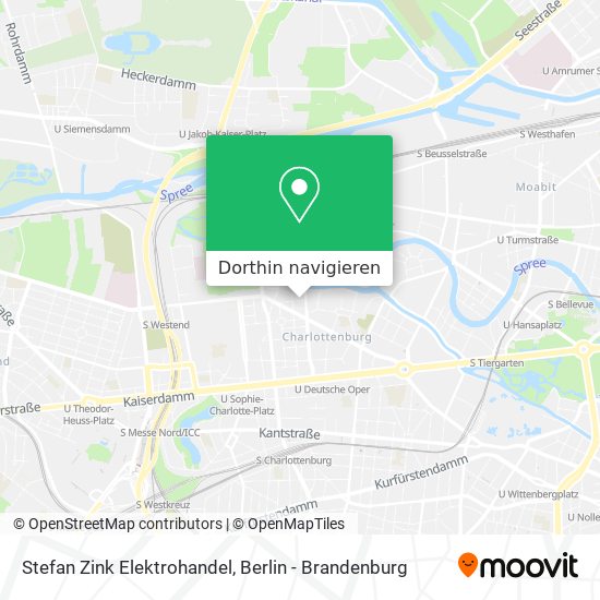 Stefan Zink Elektrohandel Karte